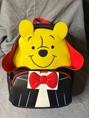 Loungefly Disney Vampire Winnie the Pooh Cosplay Mini Backpack